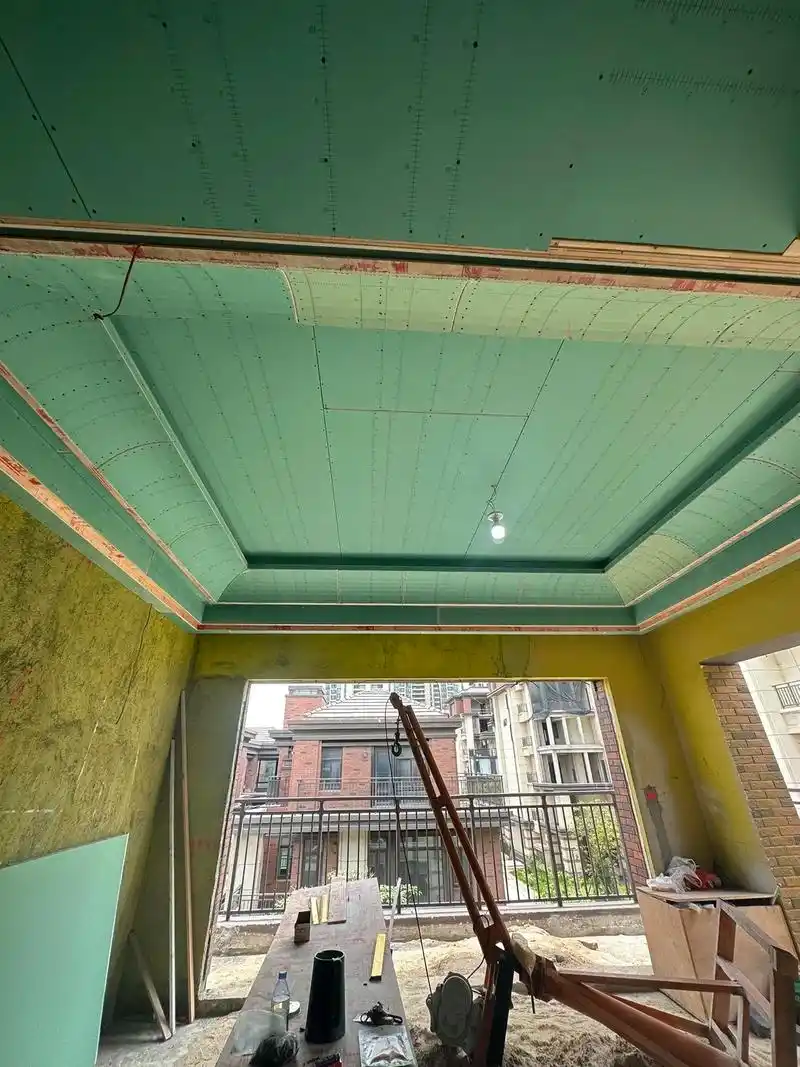 木作吊顶实拍.#施工现场实拍 每个人对美都有不同的理解, 别 - 抖音