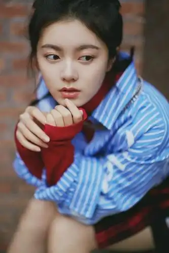 赵今麦今日份甜美写真,可爱活泼造型像极了民国少女