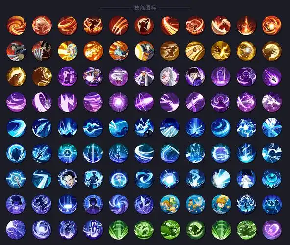 项目《犬夜叉-觉醒》技能图标