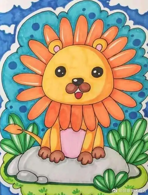 #创意美术##画画##儿童画#