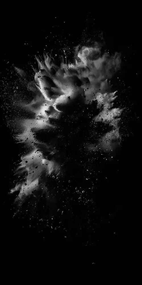 这张黑白壁纸不错,分享一下!