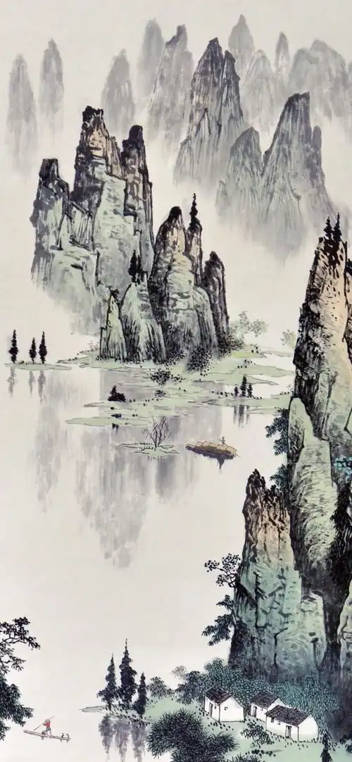 山水画壁纸图片