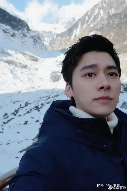 李易峰冰天雪地照片