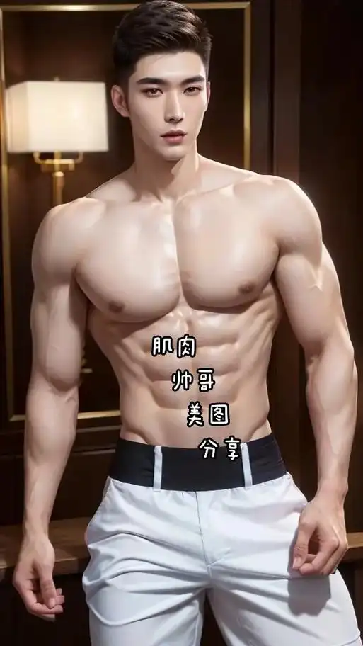 肌肉猛男,ai里出来的健美先生.#肌肉猛男 #健身模特 #这 - 抖音