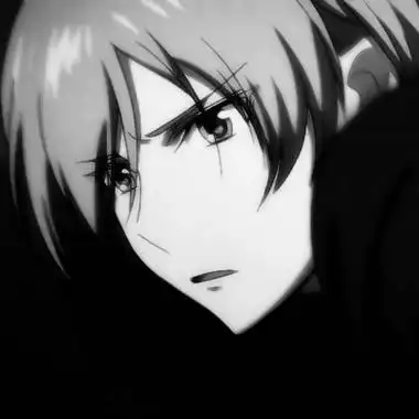 伤感男生流泪动漫头像图片