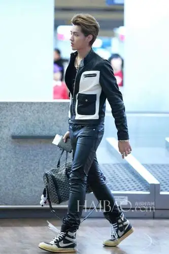 吴亦凡2014年1月29日机场街拍