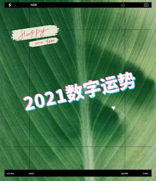 数字看2021运势下篇
