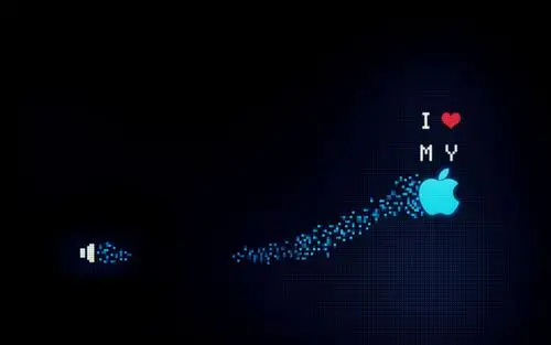 艺术感很强的apple的主题,高清图片,电脑桌面-壁纸族