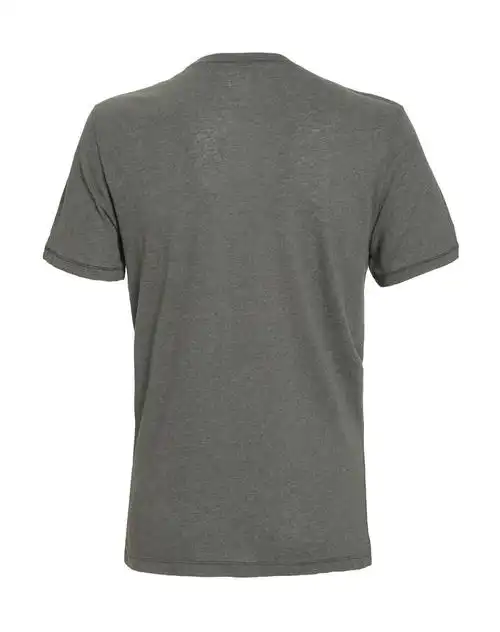 男款深灰色印花棉质t恤