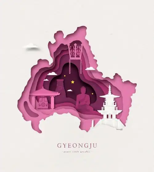 ps海报设计素材简约风格城市文化创意海报