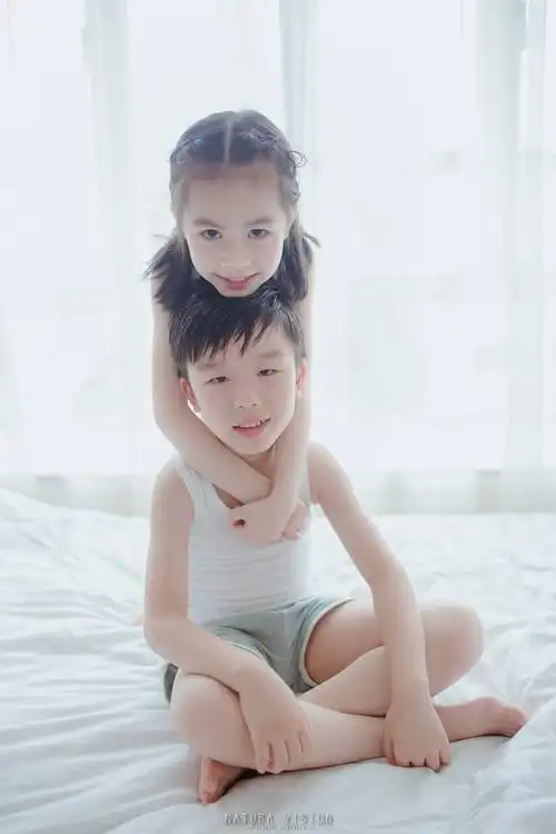 儿童写真两小无猜
