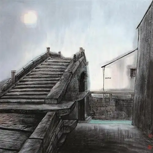 水墨水乡,梦里江南【杨明义国画江南水乡选辑】