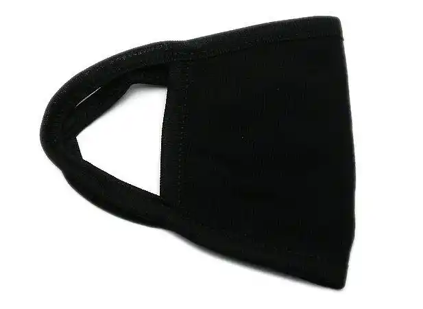 厂家直供时尚黑色加厚保暖秋冬口罩 韩版防护全棉口罩货源批发