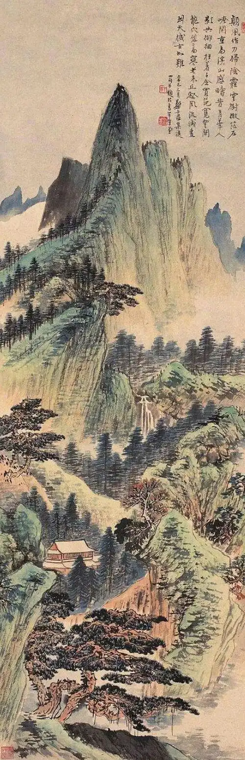 中国著名大师郑午昌山水画精选作品(续篇)