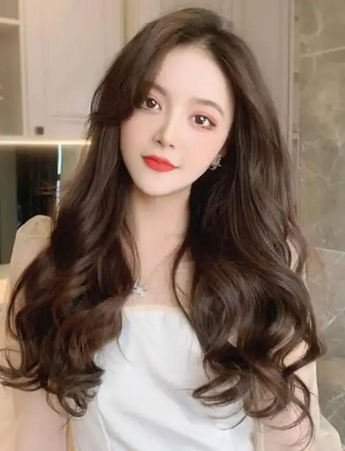 长发发型2022年最新款女,甜美减龄绝对是流行爆款