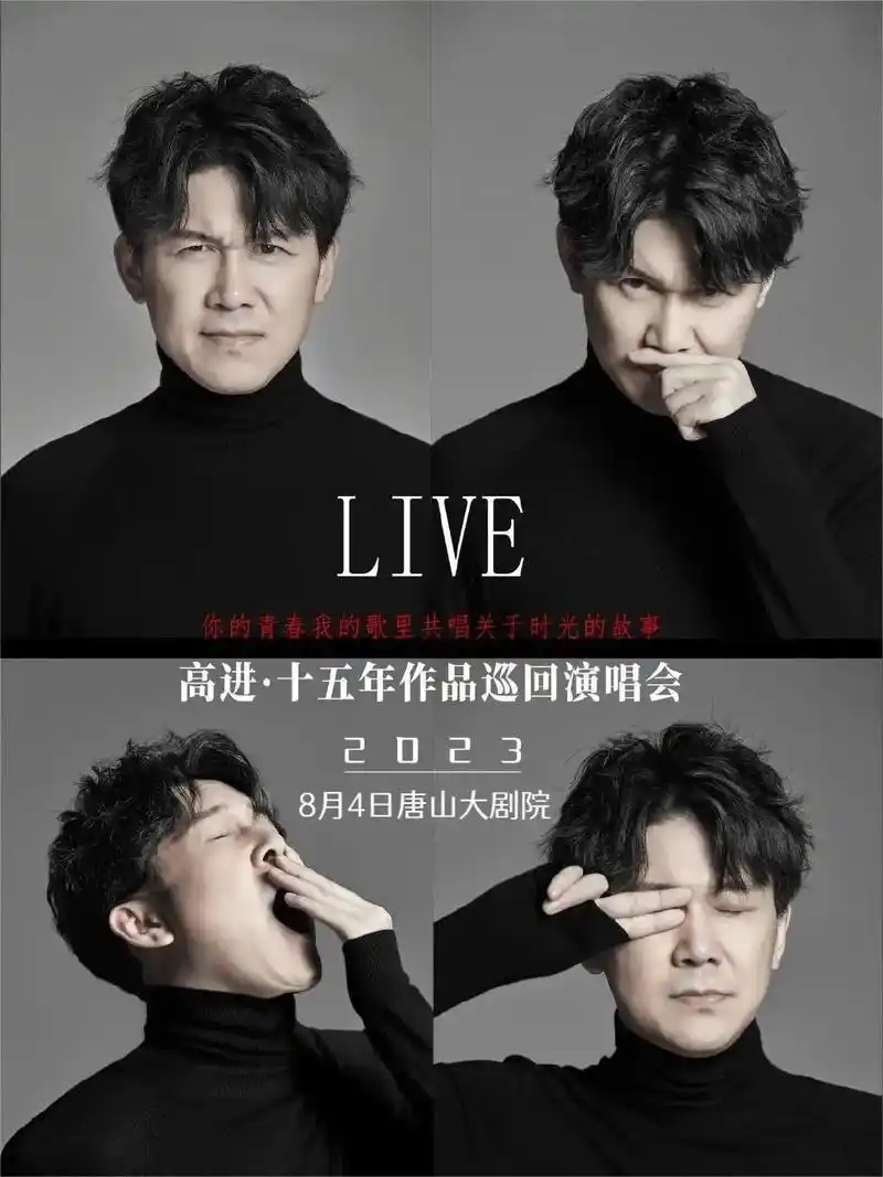 高进2023十五年音乐作品巡回 live."音乐鬼才"高进61 - 抖音