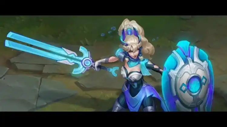 beryl冠军皮肤幕后故事潘森是个男性英雄所以我选蕾欧娜