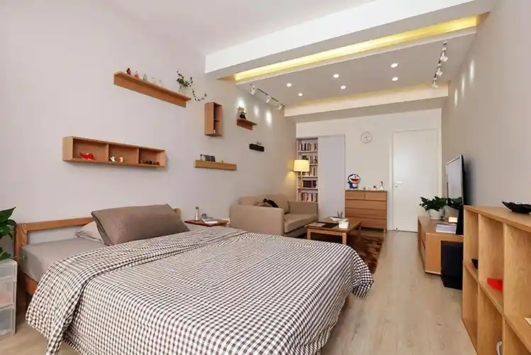 50平一室公寓装修小户型这样装很实用