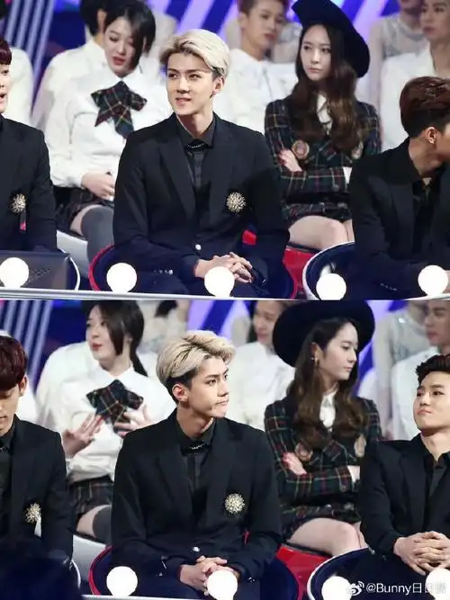 吴世勋郑秀晶早期同框,紫菜包饭的友谊#美味的紫菜包饭来啦