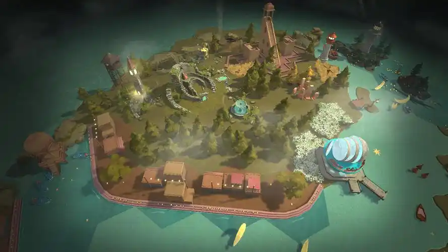 闲谈交流荒原摆放完毕箱庭世界小镇风ver