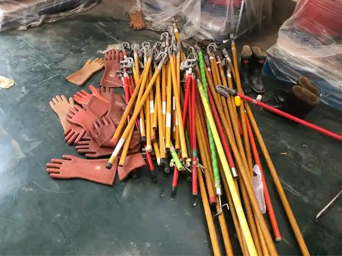 华源电力武昌分公司安全工器具专项检查剪影