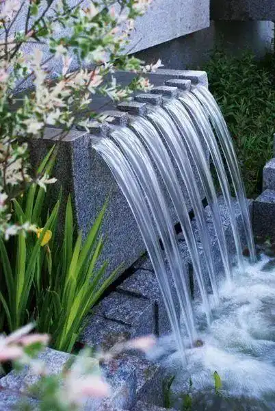 水景中的出水口设计完美创意