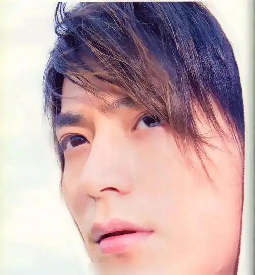 霍建华年轻时期写真 半身赤裸上演湿发诱惑