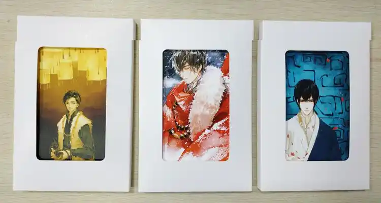 盗墓笔记同人 瓶邪明信片卡片照片张起灵吴邪主题 殊途 现货 a套20张