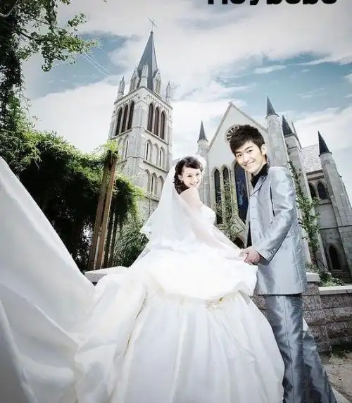 张瀚和郑爽结婚照片