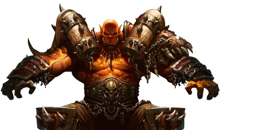 发一张之前画的杜隆坦