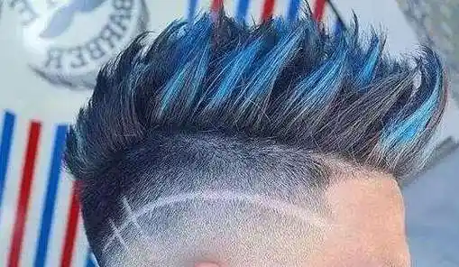 鸡冠头发型图片男潮爆眼球 霸气鸡冠头发型图片欣赏