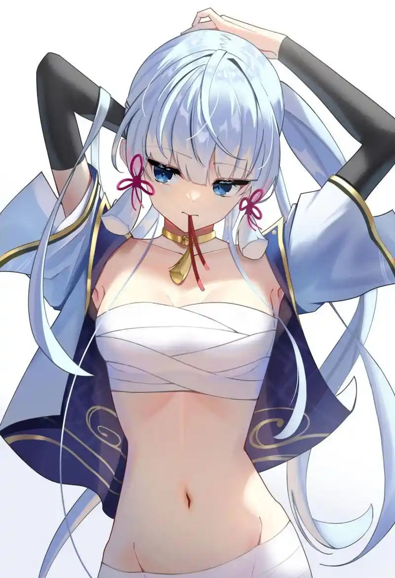 原神 神里绫华  a4腰 马甲线