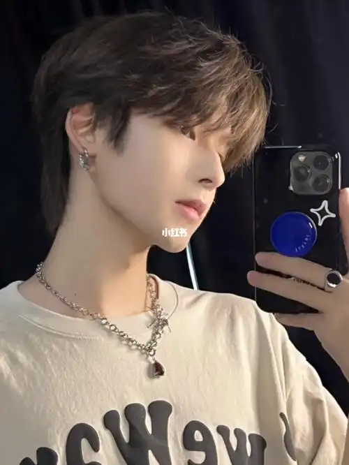 2022夏季自然蓬松的少年感韩式纹理烫