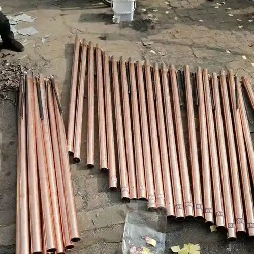 中诺伟业铜包钢接地棒 镀铜钢接地极 垂直接地极 源头工厂 电镀铜包钢