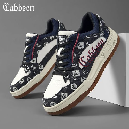 卡宾男士运动板鞋男春季爆款男鞋低帮潮牌鞋子厚底休闲百搭潮鞋男
