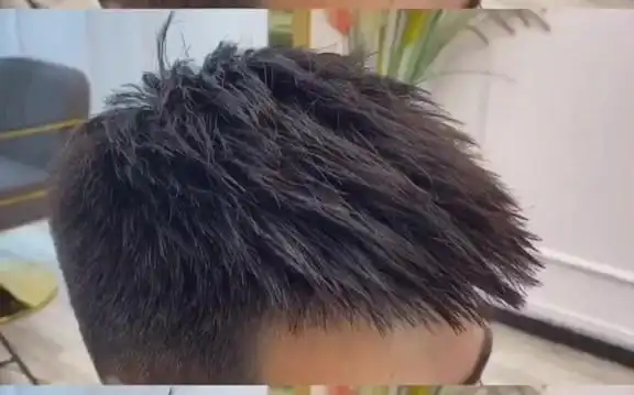 立体碎盖短发 #短飞机头