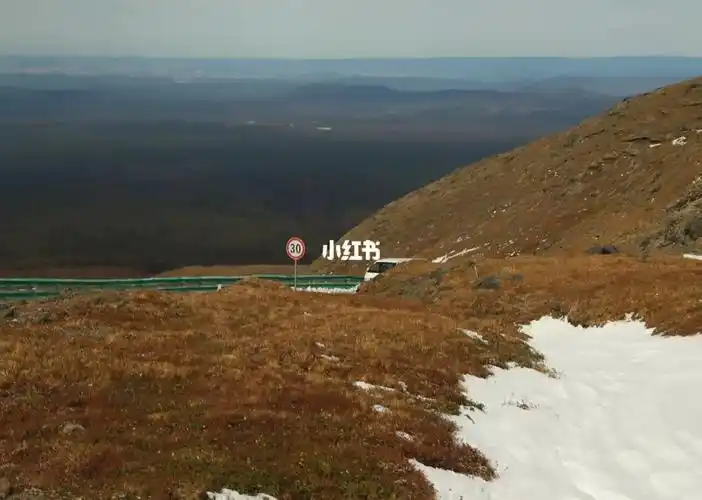长白山北坡雪景