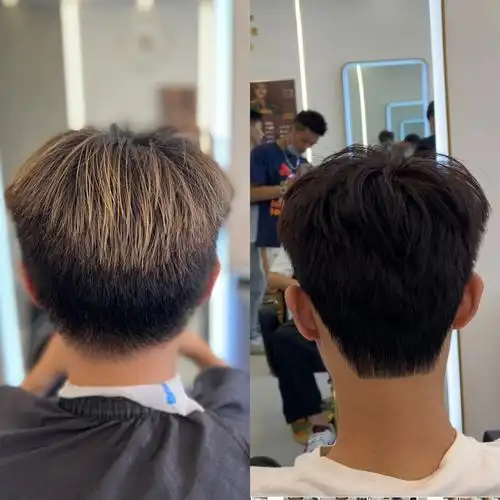 服帖烫前后对比爱了爱了