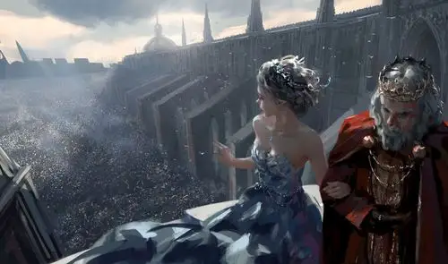 4k鬼刀海琴烟wlop插画15超高清壁纸