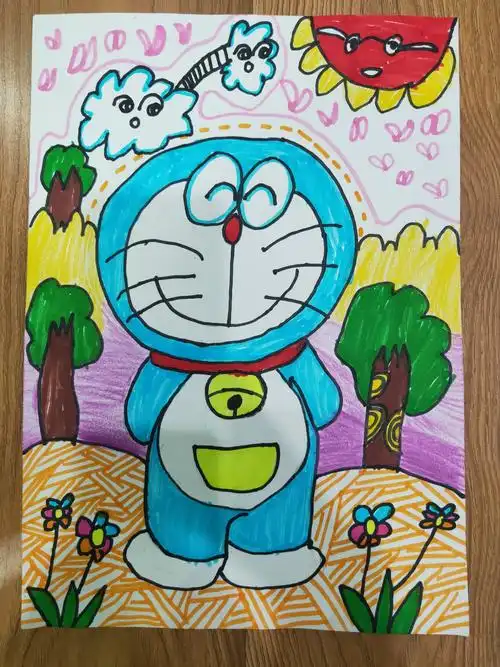 儿童画班第七周绘画部分作品展