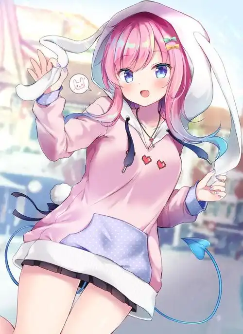 日本这位画师画的美少女插画也太好看了吧,画风新奇,细节画得好