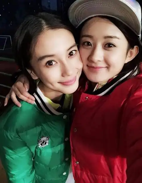 赵丽颖和杨颖合照的qq头像有木有