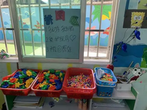 仙坝山村幼儿园2019年3月28日环创区角区角整改更新