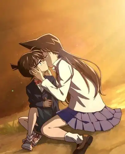 工藤新一爱惨了小兰,爱情超越了一切,柯南终究还是工藤新一