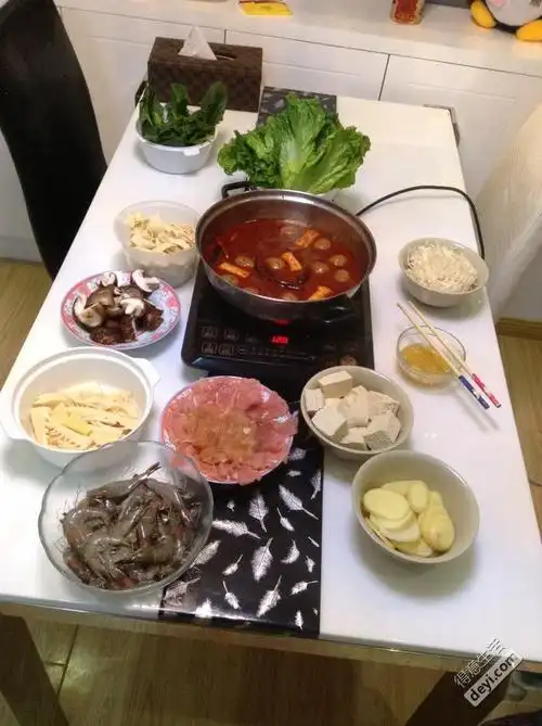 在家吃火锅太痛快啦