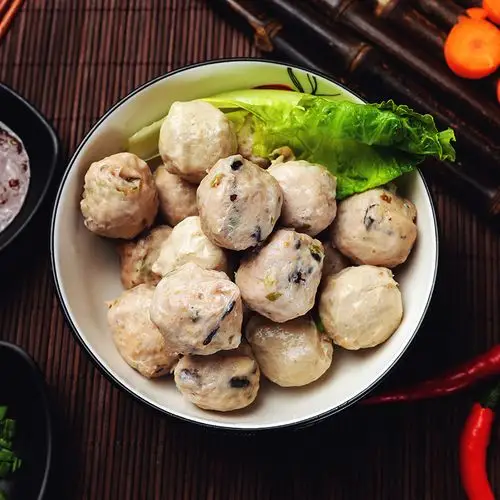 德先先生香菇贡丸250g潮汕正宗特色风味手打肉丸