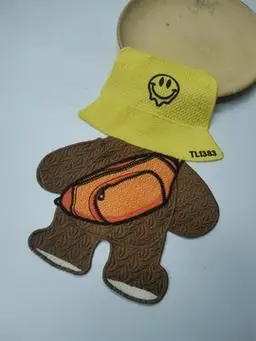 卡通衣服装饰贴花刺绣布贴补丁欧美风时尚潮牌衣贴装饰图案贴花