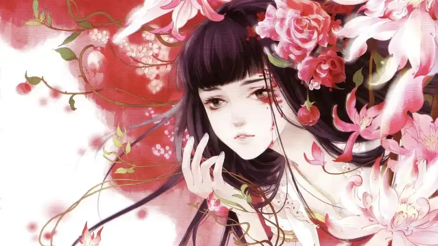 伤感古风女孩壁纸