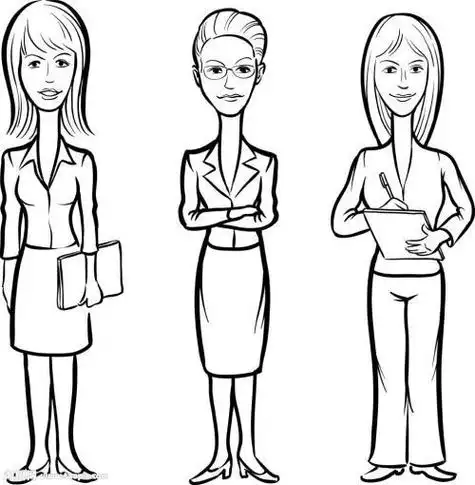 人物简笔画成人儿童涂色画秘密花园梦境奇幻大尺寸减压简笔画本母亲节