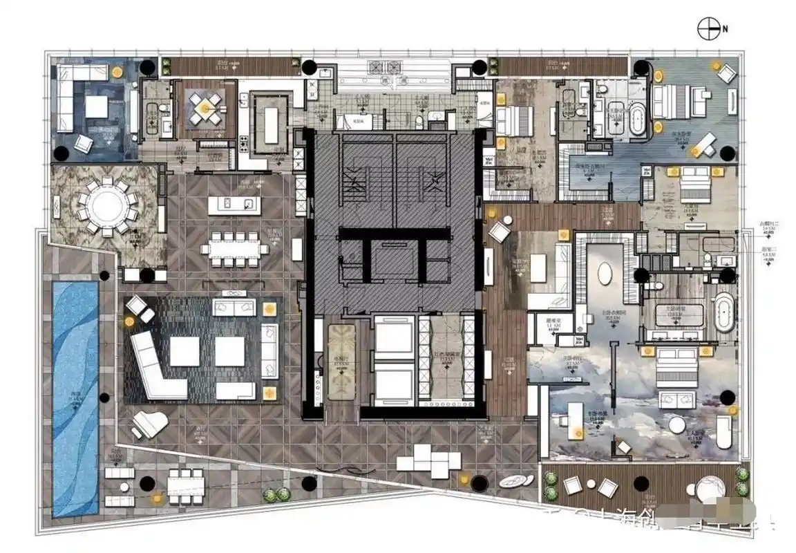 深圳湾一号的奢华程度应该秒杀汤臣一品!